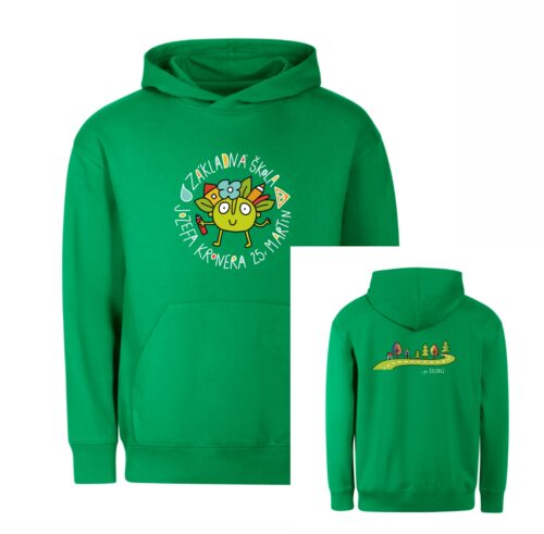 Unisex mikina CHILL ... po ZELENEJ
