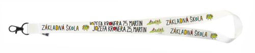 Šnúrka na krk - lanyard ... po ZELENEJ